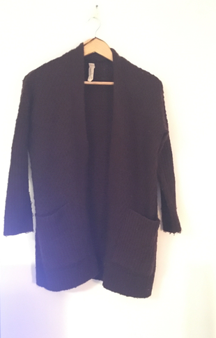Pull and Bear Bordo hırka