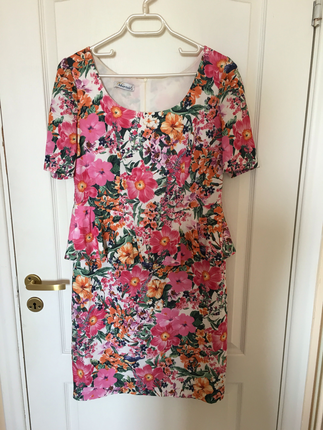 Poplin elbise