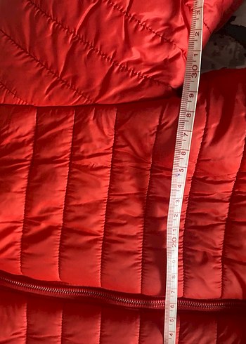 Kırmızı Fermuarlı Erkek Çocuk Mont - Görsel 7