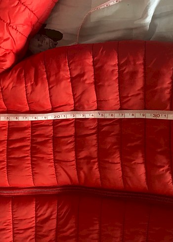 Kırmızı Fermuarlı Erkek Çocuk Mont - Görsel 6