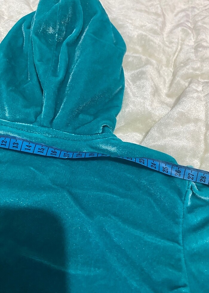 Çocuk kadife hırka - Görsel 4