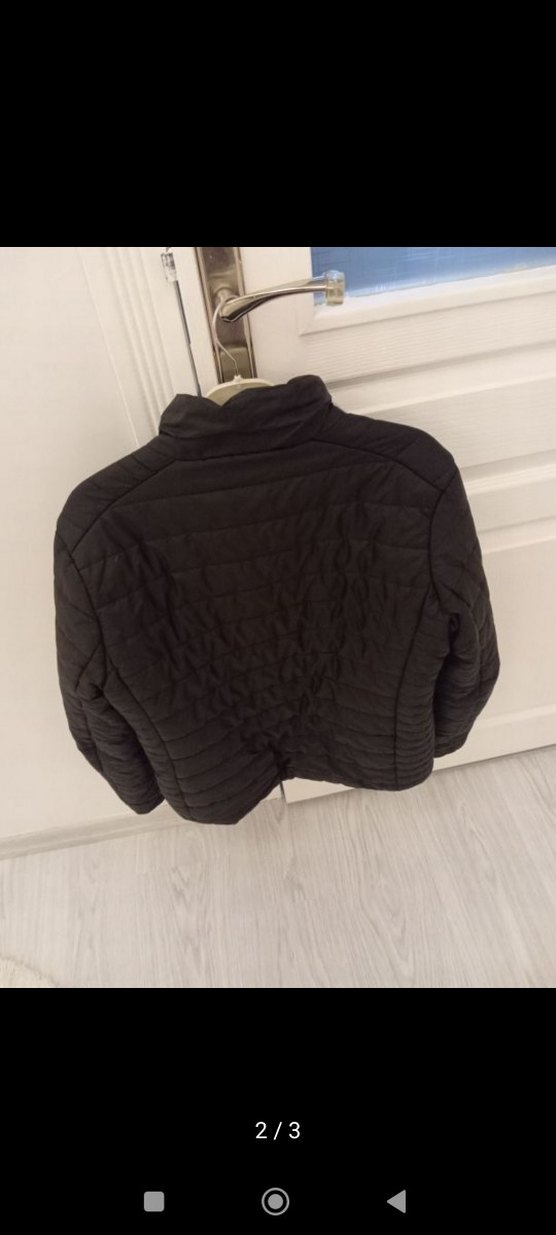 siyah erkek mont - Görsel 2