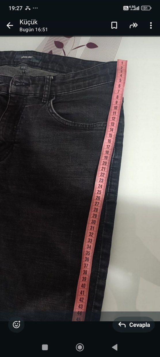 erkek pantolon eni 90 uzunluk 100 - Görsel 2