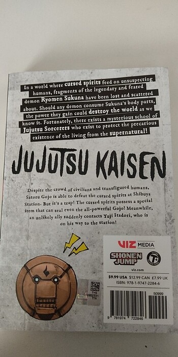  Beden Manga (Jujutsu Kaisen vol 11) 