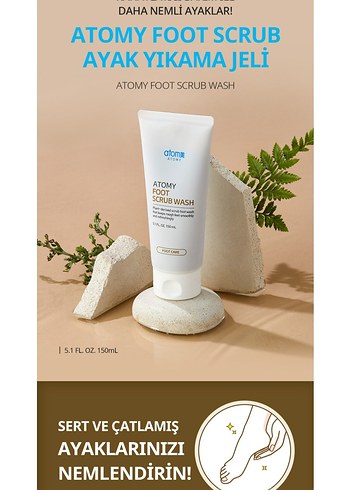 Atomy Foot Scrub Ayak Yıkama Jeli - Görsel 4