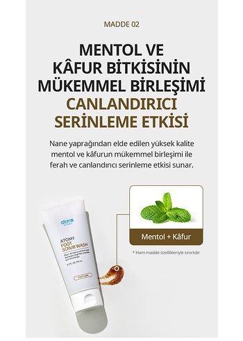 Atomy Foot Scrub Ayak Yıkama Jeli - Görsel 8