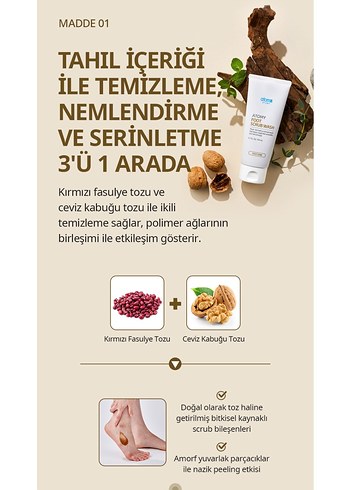 Atomy Foot Scrub Ayak Yıkama Jeli - Görsel 6