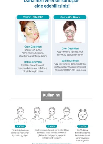 Atomy Doğal Siyah Göz Maskesi - Görsel 10