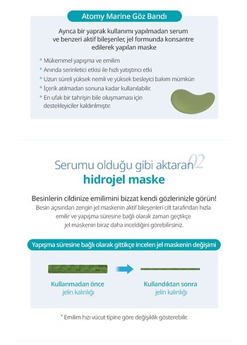 Atomy Doğal Siyah Göz Maskesi - Görsel 8