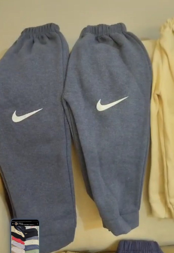 Erkek Gri Slim Fit Midi Eşofman Altı - Görsel 4