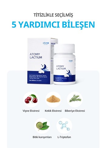 Atomy Lactium 60 Tablet Takviye Edici Gıda - Görsel 7