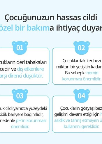 Atomy Cerakids Bebek Şampuanı ve Banyosu 350 ml - Görsel 4