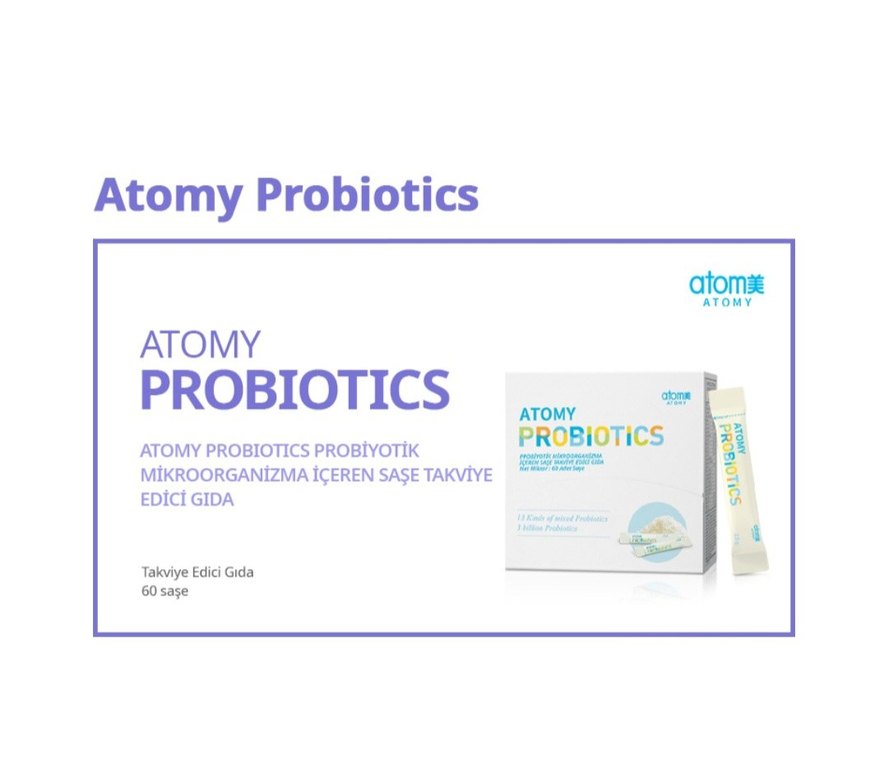 Atomy Probiyotik Takviye Edici Gıda 60 Saşe - Görsel 2