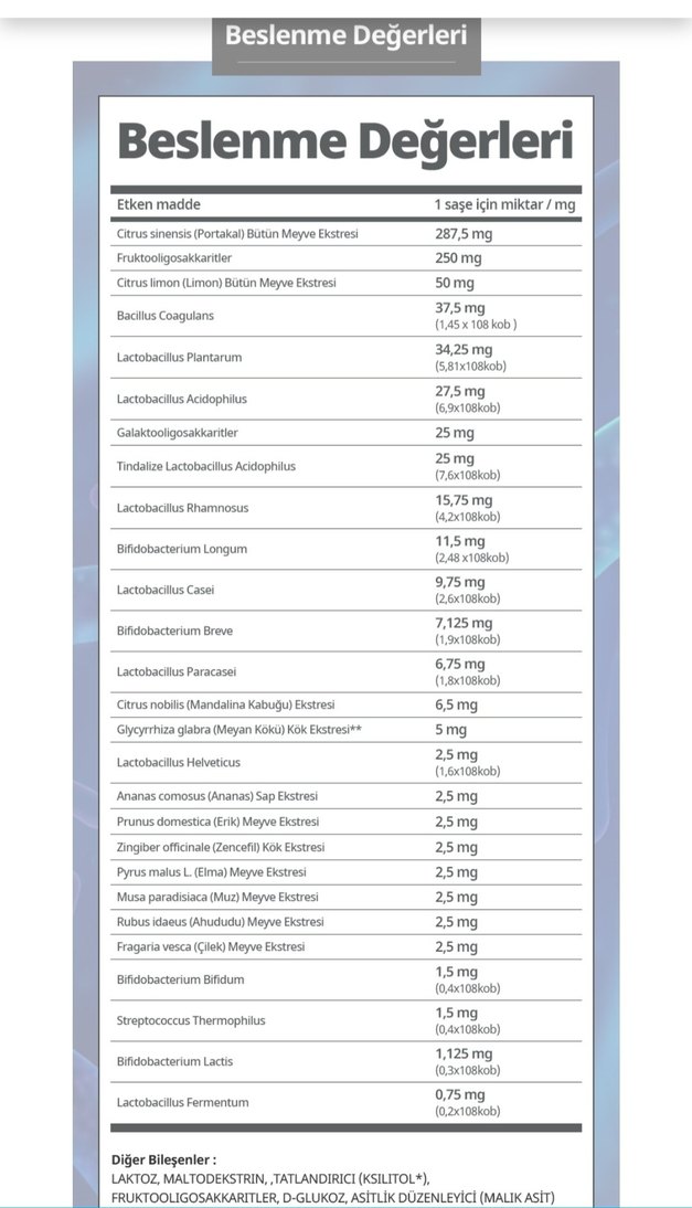 Atomy Probiyotik Takviye Edici Gıda 60 Saşe - Görsel 4