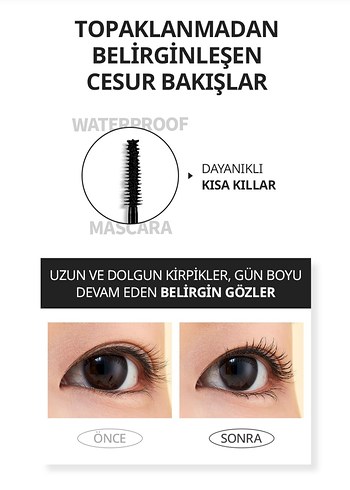 Beyaz Maskara - Koyu Renk - Görsel 8