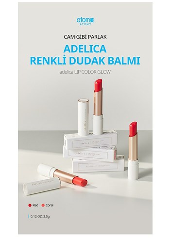 Adelica Renkli Dudak Balmı - Görsel 4