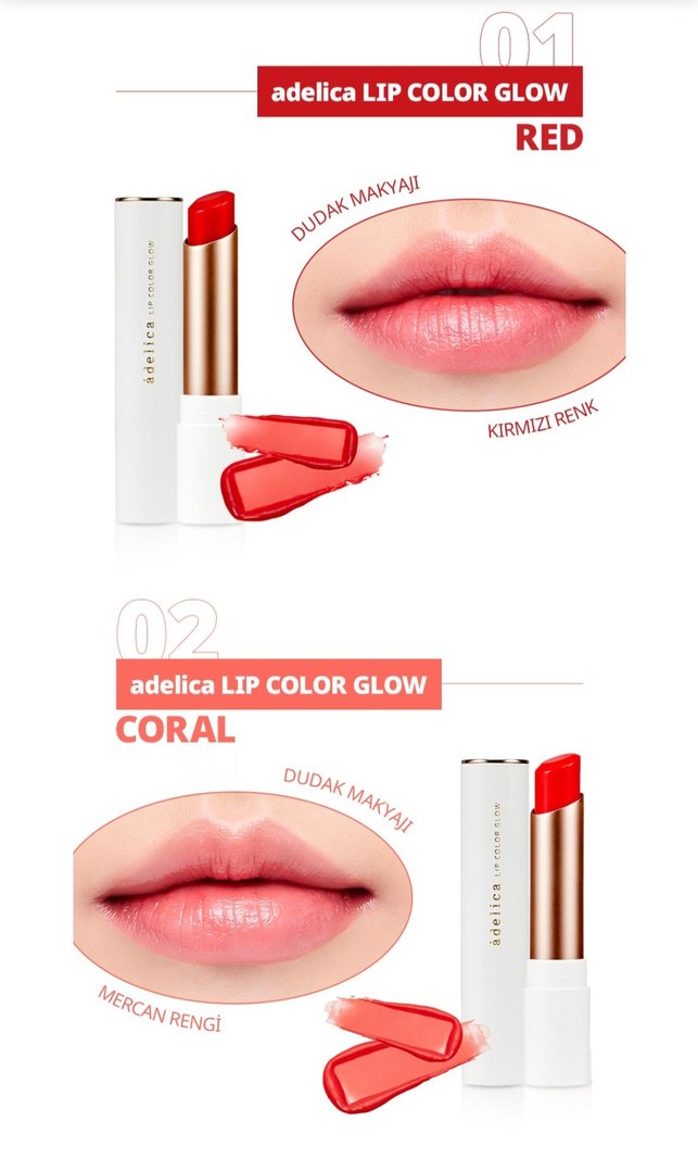 Adelica Renkli Dudak Balmı - Görsel 5