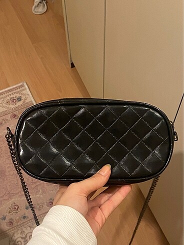 Beden Koton çapraz kapitone çanta