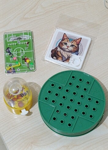 Koleksiyon nostalji mini oyuncak set puzzle Solo test basketbol 