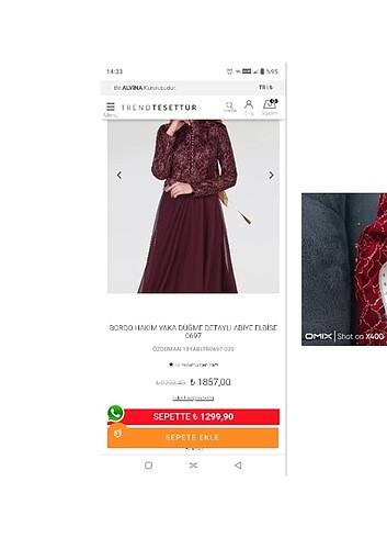 Abiye elbise Tesettür 