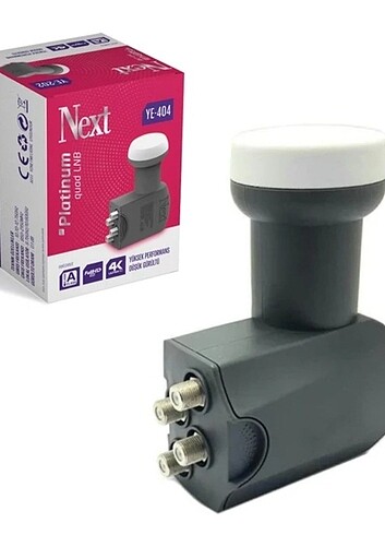 NEXT YE-404 PLATİNUM QUAD LNB 4LÜ SIFIR 