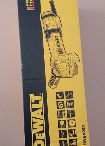 DEWALT DWE4257 1500W 125MM DEVİR AYARLI SIFIR 