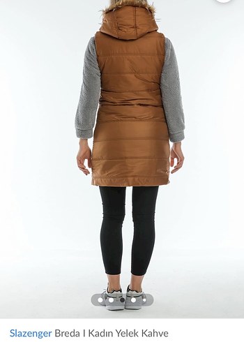 SIFIR-SLAZENGER *ŞAHANE Kahve Yelek - Görsel 3