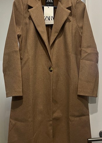 Mary & Mary Vizon veya Siyah Tek Düğmeli Dokulu Kaban - Görsel 2