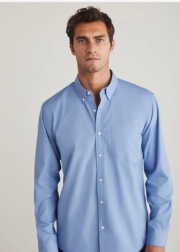 GRIMELANGE %100 Pamuk ŞAHANE Kalite Slim-Fit Gömlek - Görsel 10