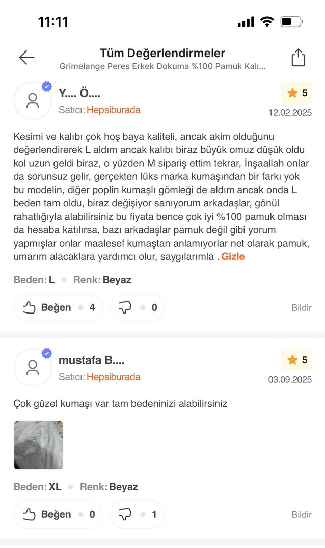 GRIMELANGE %100 Pamuk ŞAHANE Kalite Slim-Fit Gömlek - Görsel 5
