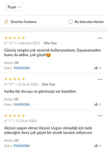 PANDORA PEMBE ALTIN KAPLAMA Papatya Yüzük - Görsel 5