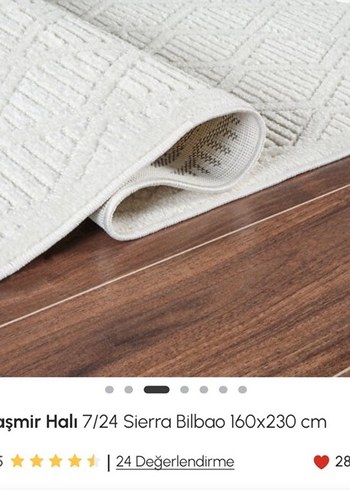 Kaşmir Halı Sierra Bilbao 160x230 cm Salon Halısı - Görsel 5