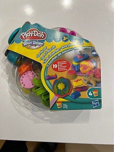 Play Doh Şeker Küresi 4 Tane Hamur Dahil Oyun Hamuru Seti