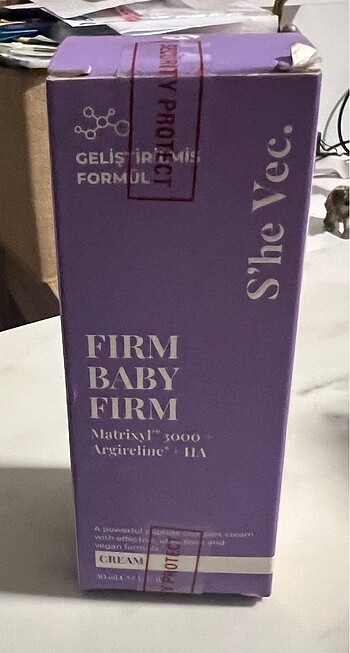 She Vec Firm Baby Kırışıklık karşıtı serum