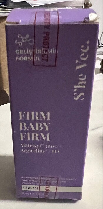 Diğer She Vec Firm Baby Kırışıklık karşıtı serum