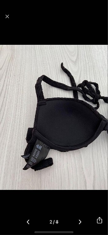 H&M H&m siyah bikini takımı