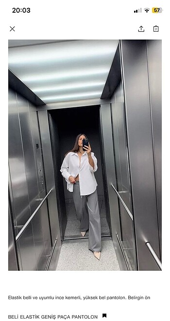 Zara pantolon