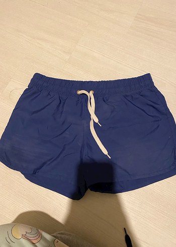 Erkek Lacivert Mini Deniz Şortu