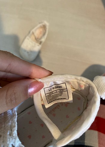LC Waikiki Kız Bebek Bohem Dantel Örgü Ayakkabı
