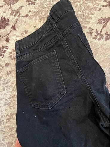 LC Waikiki siyah kot mom jean