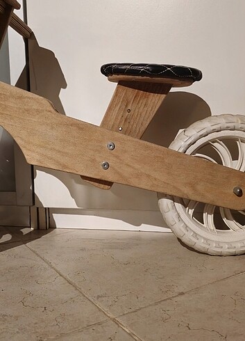 Denge Bisikleti Ahşap, Yumuşak sele - Görsel 5