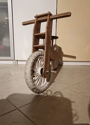 Denge Bisikleti Ahşap, Yumuşak sele - Görsel 6