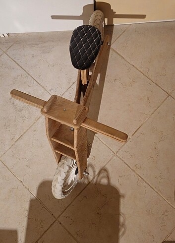 Denge Bisikleti Ahşap, Yumuşak sele - Görsel 8