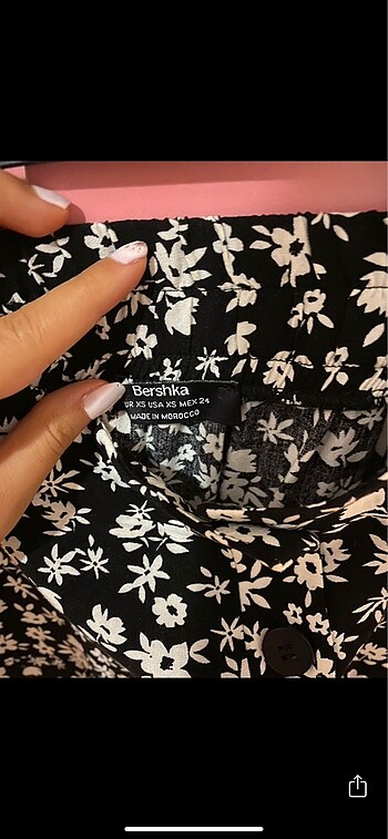 xs Beden Bershka midi etek