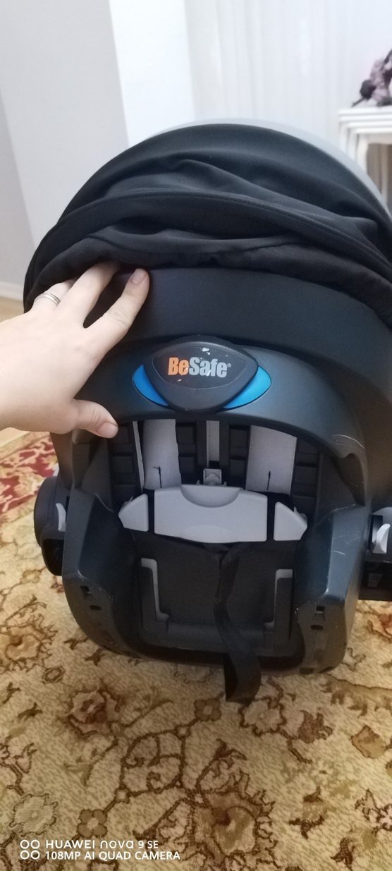 BeSafe Siyah Bebek Oto Koltuğu - Görsel 4