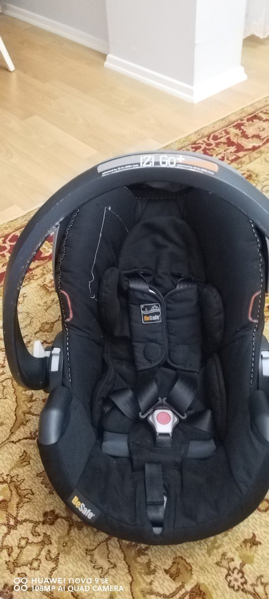 BeSafe Siyah Bebek Oto Koltuğu - Görsel 3