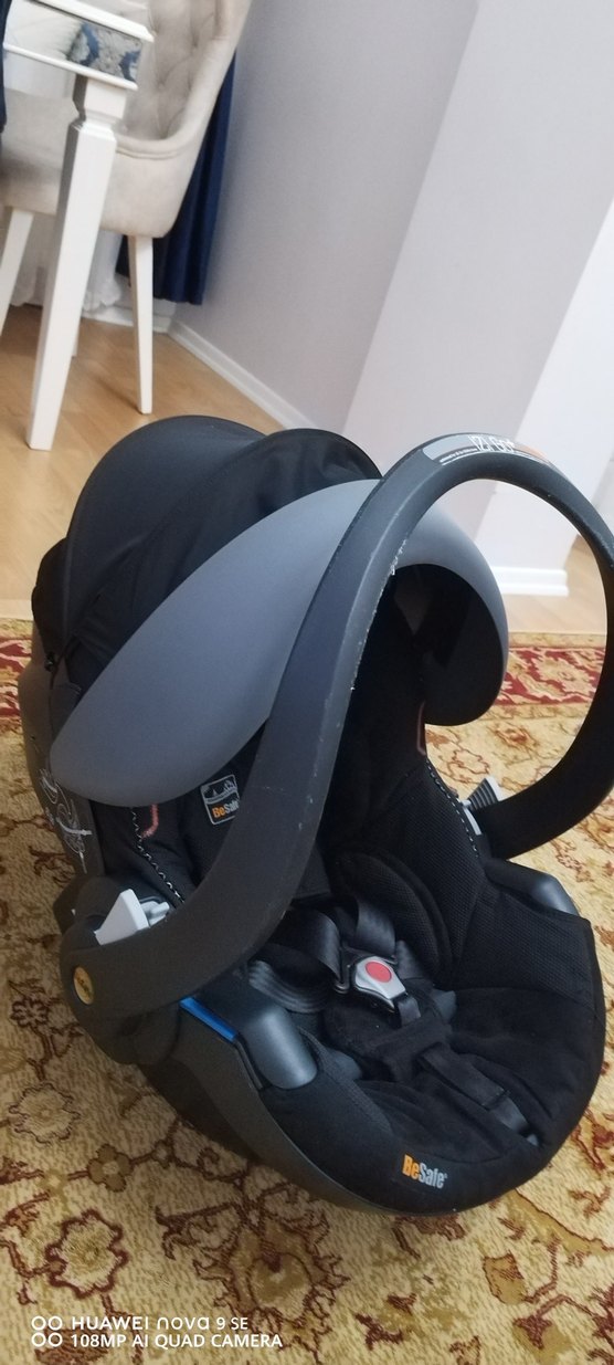 BeSafe Siyah Bebek Oto Koltuğu - Görsel 2