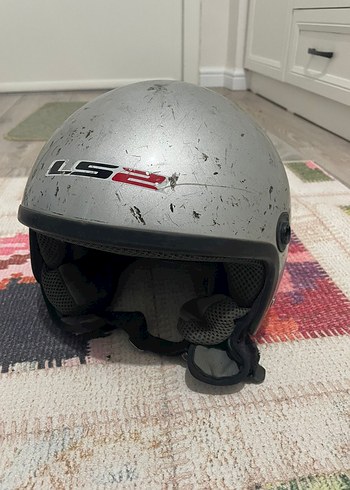 Ls2 Gri Metal Motosiklet Kaskı
