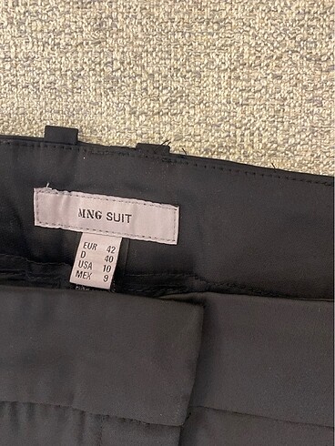 xl Beden siyah Renk Mango saten pantolon