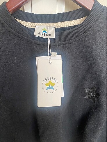 Diğer Siyah crop sweatshirt